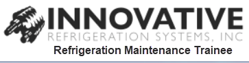 Innovative Refrigeration Systems Maintenance Trainee