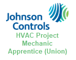 Johnson Controls HVAC Project Mechanic Apprentice Union