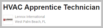 Lennox International West Palm Beach Florida