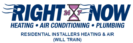 Right Now Heating and Air Conditioning Residential Installers Will Train