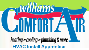 Williams Comfort Air HVAC Install Apprentice