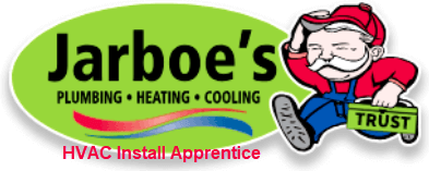 Jarboes Plumbing Heating Cooling HVAC Install Apprentice